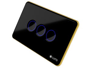 Công tắc thông minh Luto kính lõm| chữ nhật