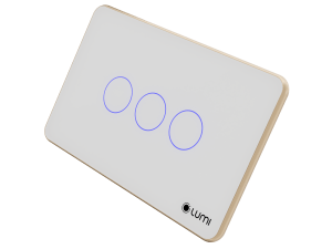 Công tắc thông minh Luto kính phẳng | Chữ nhật