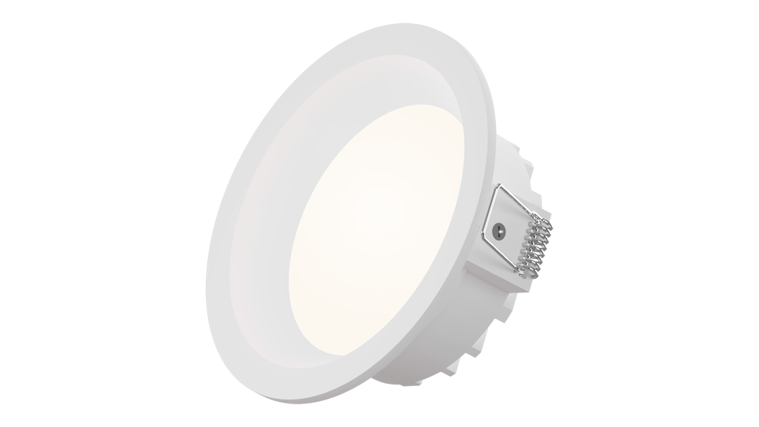 Đèn Downlight 12W, 110 độ, chóa trắng 4000K - Ảnh 2